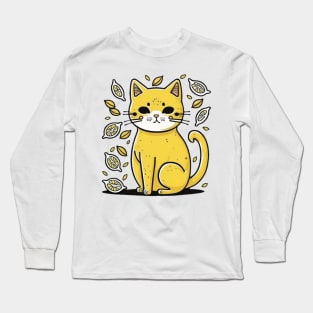 Lemon cat Long Sleeve T-Shirt